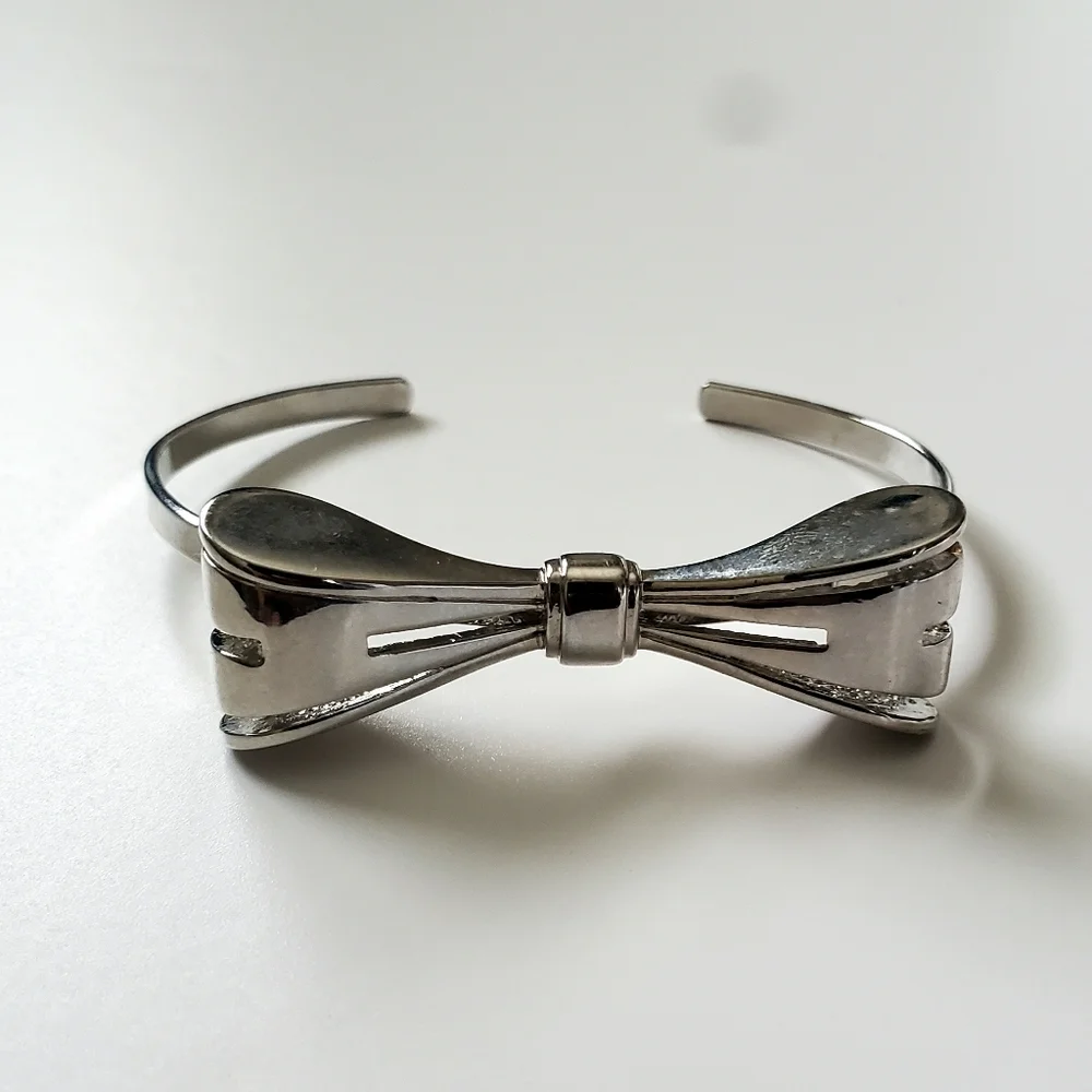 Ted Baker SILVER Bow Cuff